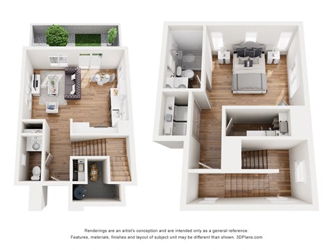 2 bedroom floor plan  the residences at